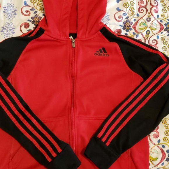 adidas Other - Adidas Red Hoodie